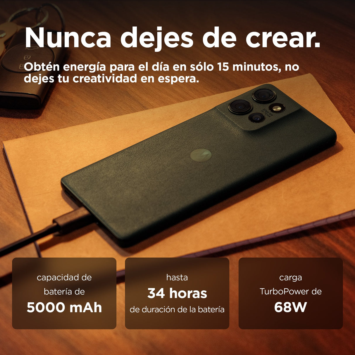 EAN 0840023265457 - Motorola edge 50 16,9 cm (6.67") SIM doble Android 14 5G USB Tipo C 12 GB 512 GB 5000 mAh Verde imagen 8