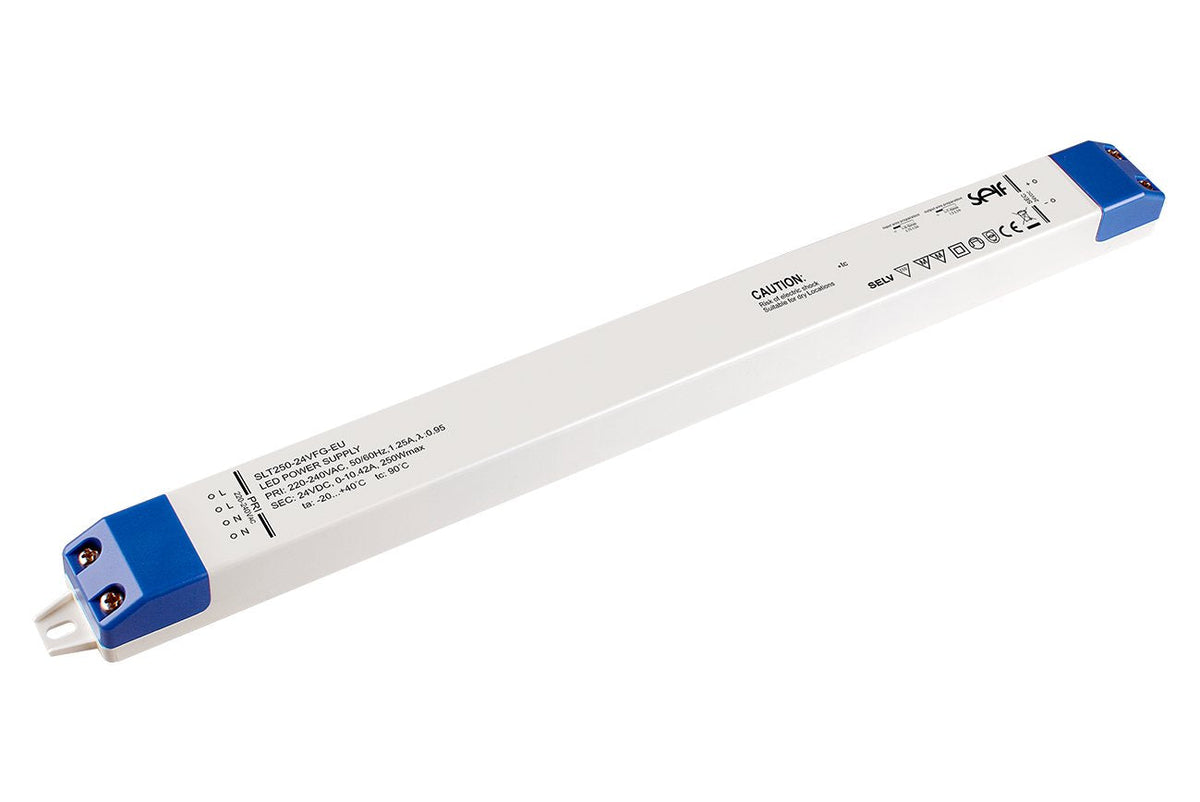 Self Electronics Slt250-24vfg-Eu Controlador Led Tensión Constante 250 W 1.25 - 10.5 A 24 V/Dc Montaje A Entflammbaren Obe - Pc-/Server Fuente De Alimentación