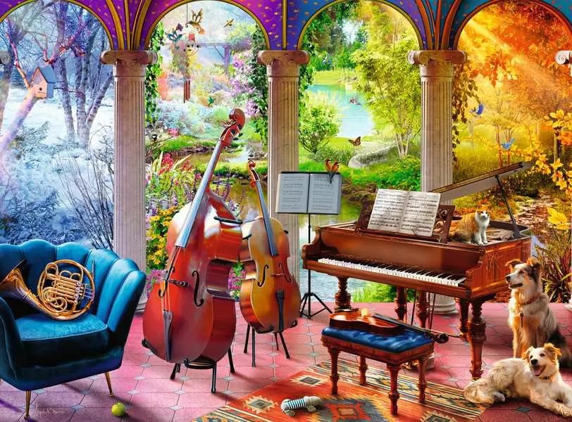 EAN 4005555013662 - Ravensburger 12.001.366 puzzle Puzzle rompecabezas 100 pieza(s) Paisaje imagen 2