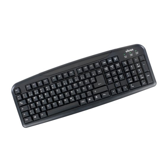 Teclado Aleman Ultron Umt-400 Basic Ii Negro Cable