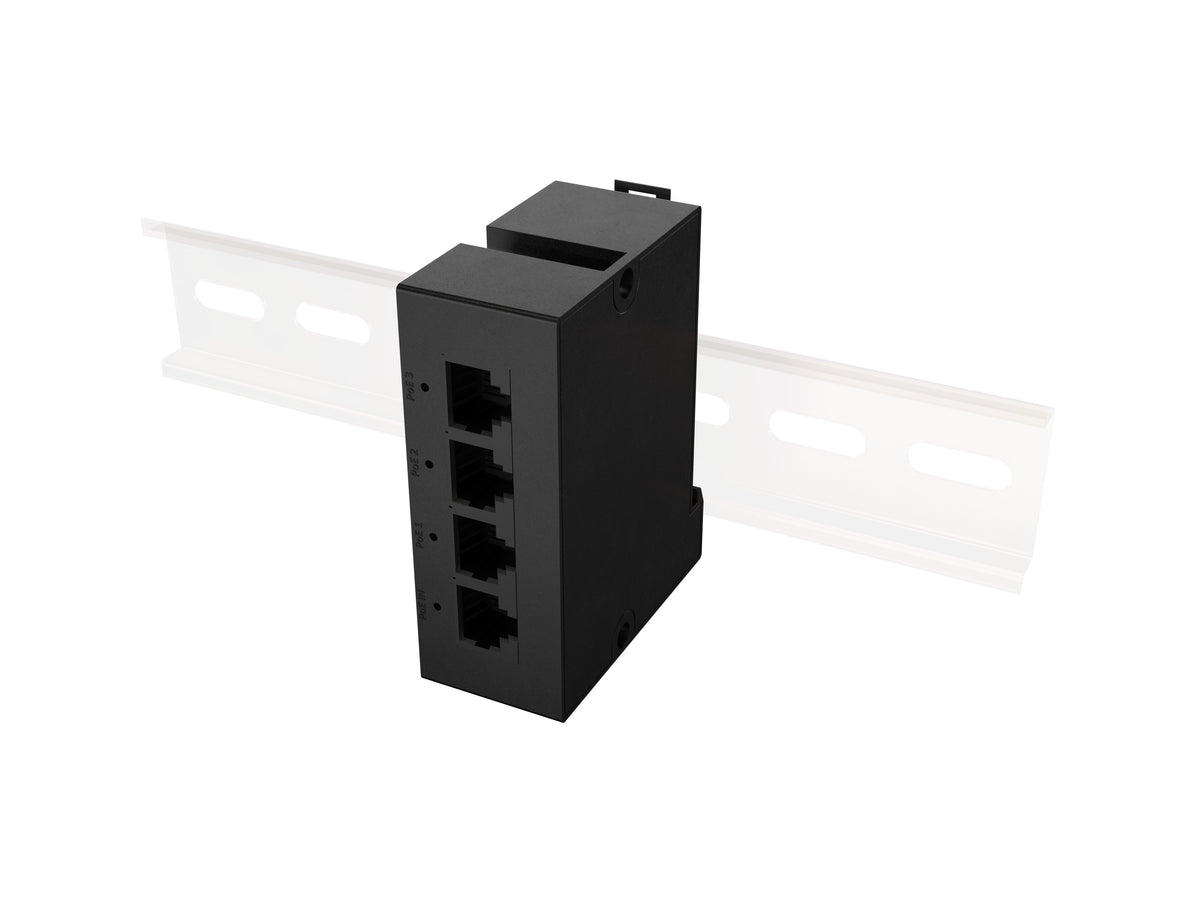 EAN 5901969447293 - Lanberg DIN-GE4-BT-90W adaptador e inyector de PoE Gigabit Ethernet imagen 6