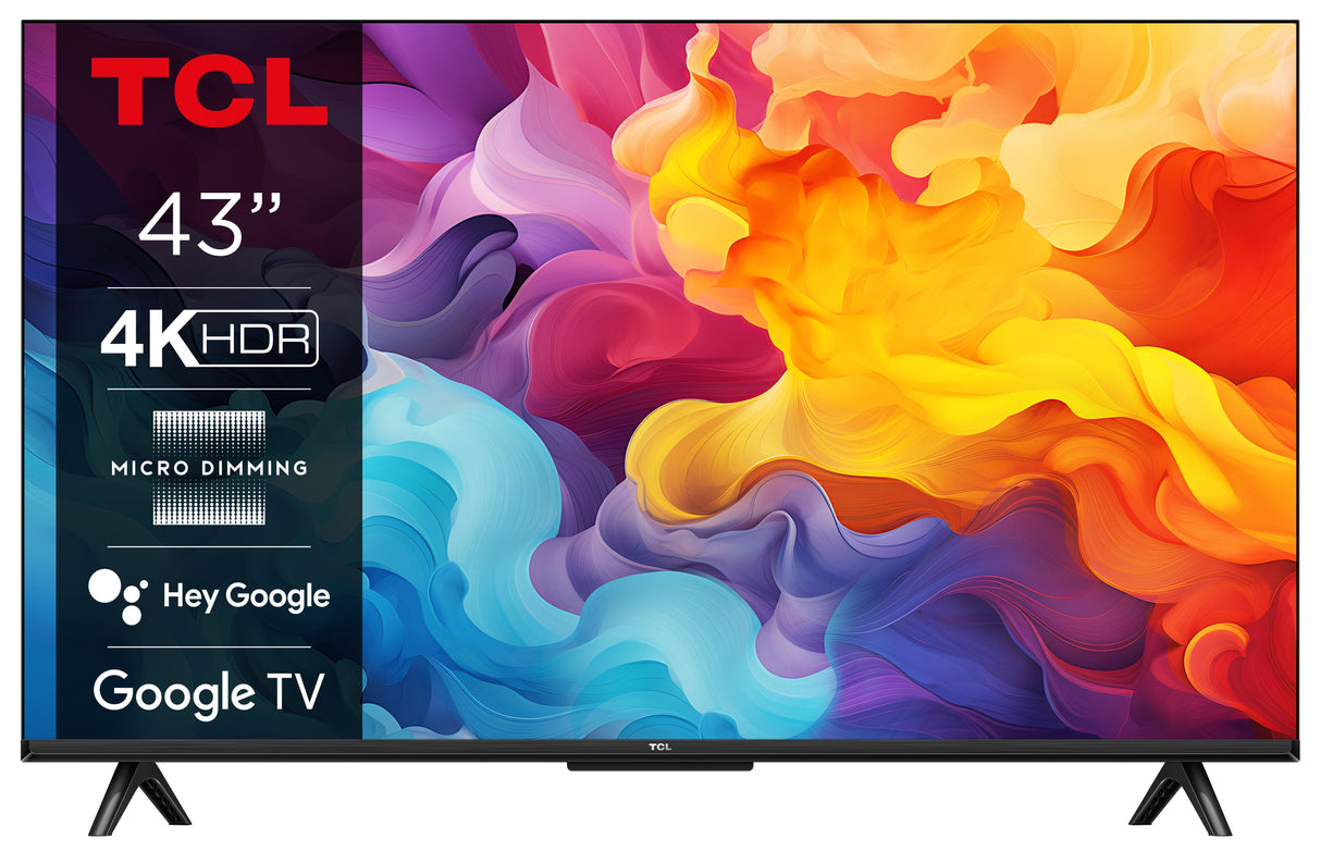 EAN 5901292524654 - TCL P655 43P655 Televisor 109,2 cm (43") 4K Ultra HD Smart TV Wifi Negro imagen 1