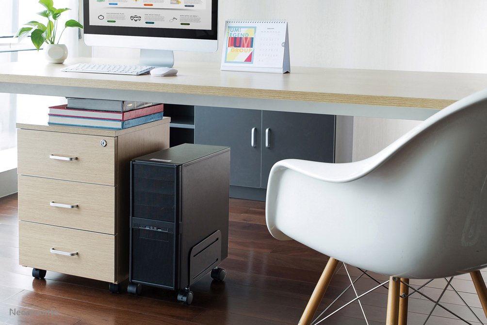 Newstar Cpu-M100blackcarrito Para Cpunegro