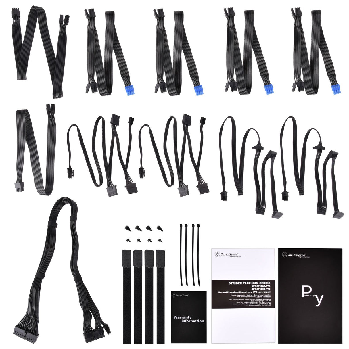 EAN 4710007226575 - Silverstone SST-ST1000-PTS unidad de fuente de alimentación 1000 W 20-pin ATX ATX Negro imagen 4