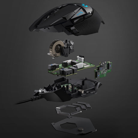 EAN 5099206080263 - Logitech G 910-005470 ratón Juego mano derecha USB tipo A Óptico 25600 DPI imagen 10