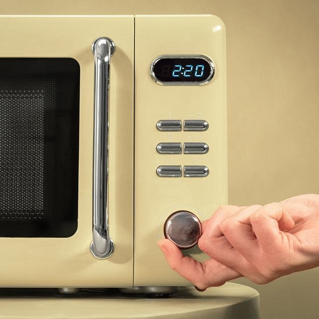 EAN 8435484017138 - Cecotec 01713 microondas Amarillo Microondas con grill Encimera 20 L 700 W imagen 5
