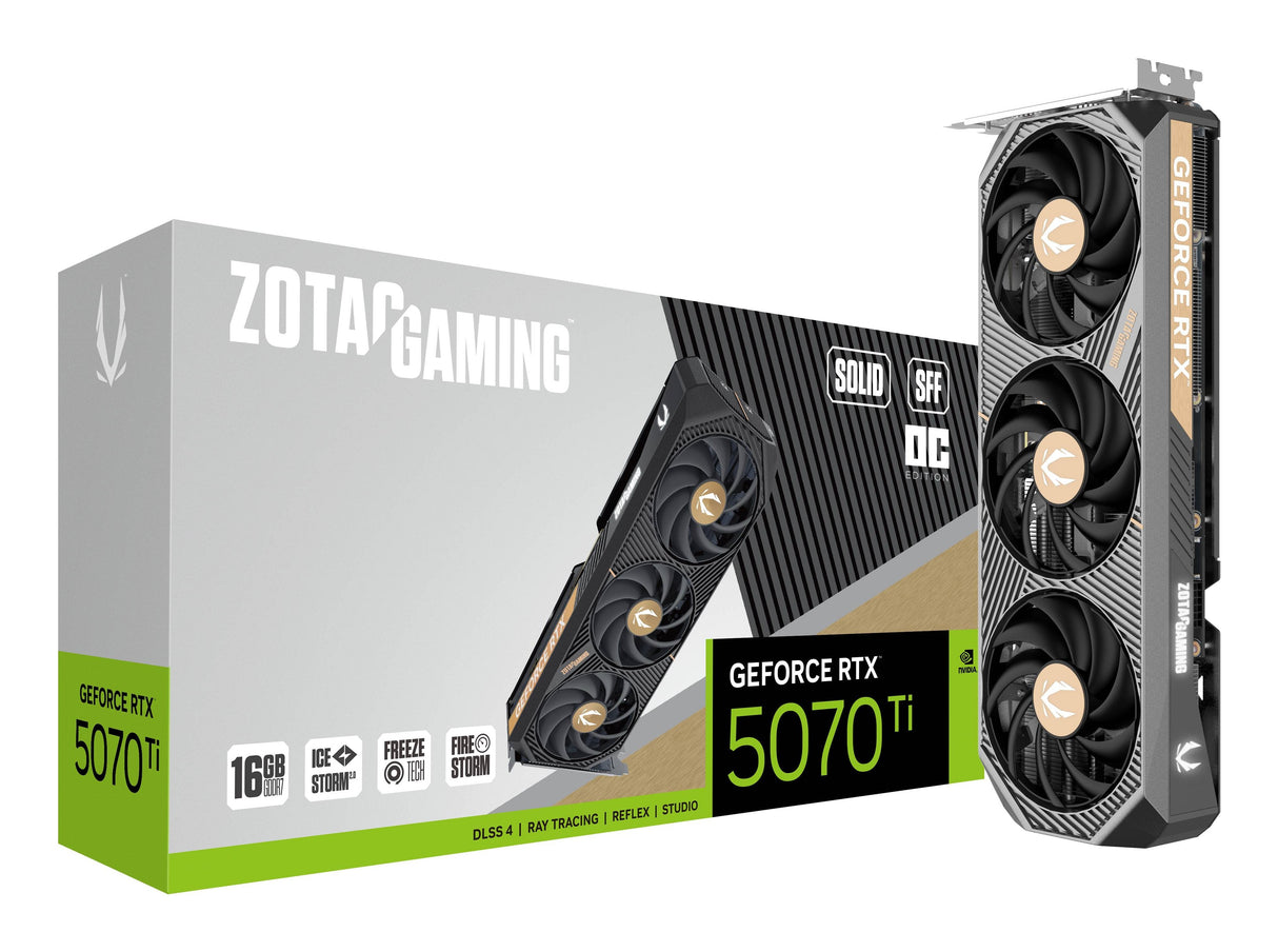 EAN 8886307700803 - Zotac GAMING GeForce RTX 5070 Ti SOLID SFF OC NVIDIA 16 GB GDDR7 imagen 7