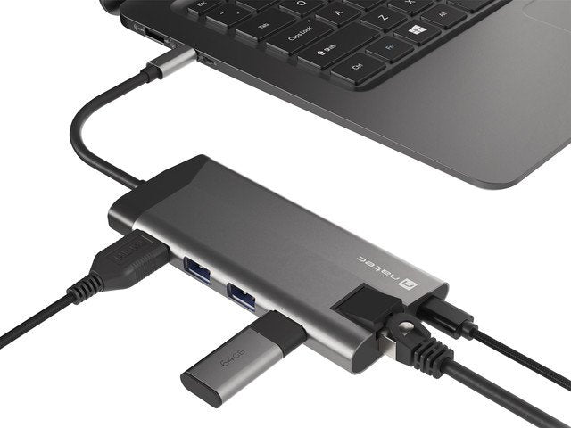 EAN 5901969426601 - NATEC Fowler Plus USB Tipo C Negro, Gris imagen 4