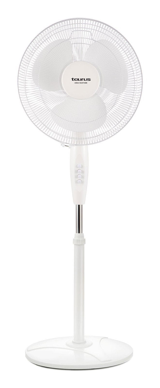 Pae Ventilador Pie Redondo Taurus Greco 16cr Pure 40cm 45w 3vel Ajust 944680000