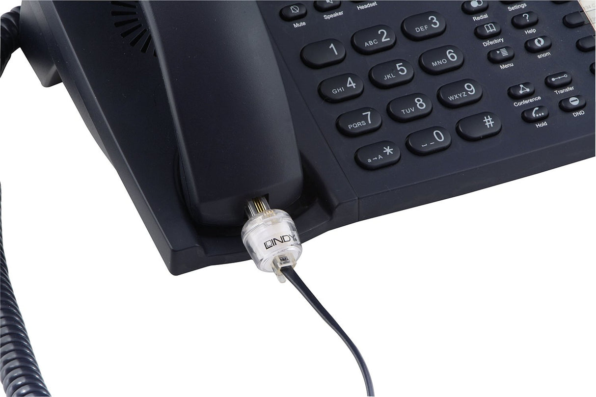 EAN 4002888750042 - Lindy 75004 conector RJ-10 4P4C Transparente imagen 2