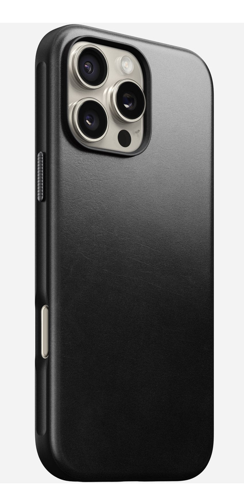 Nomad Modern Leather Case Iphone 16 Pro Max Black Horween