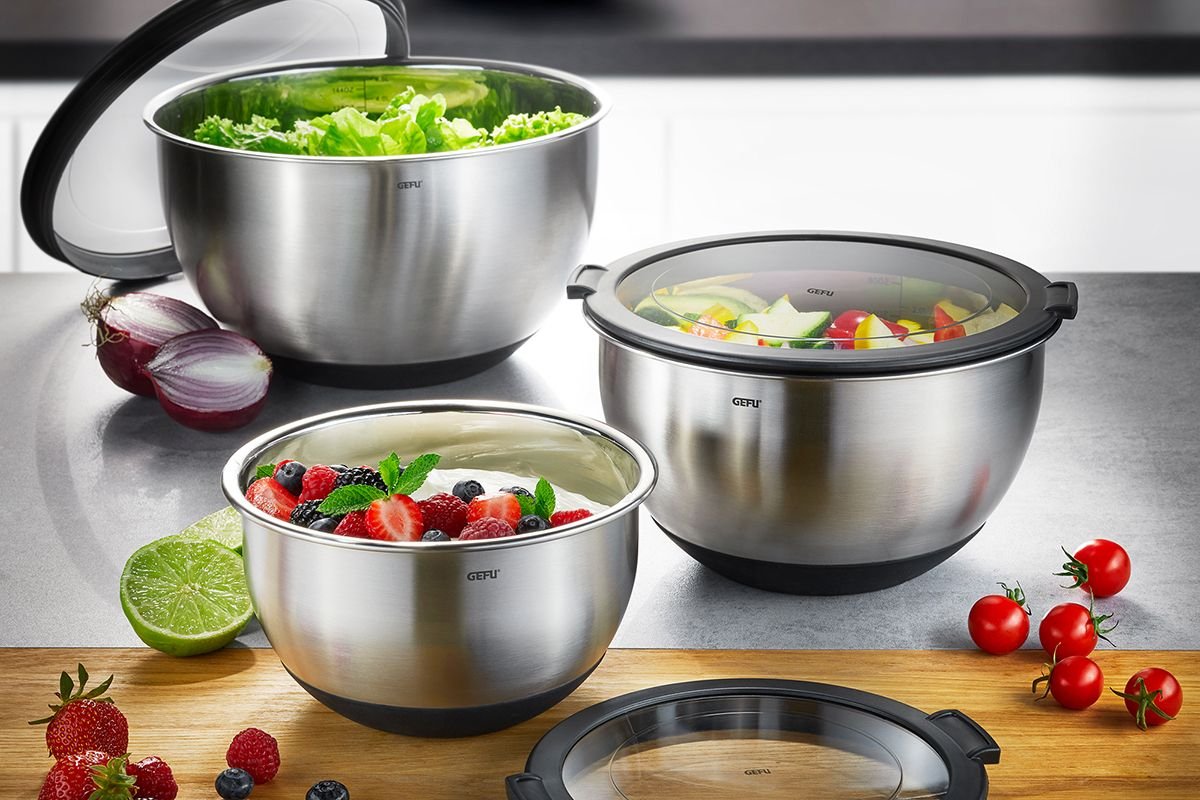 Gefu Schüssel Muovo 24 Cm Inox