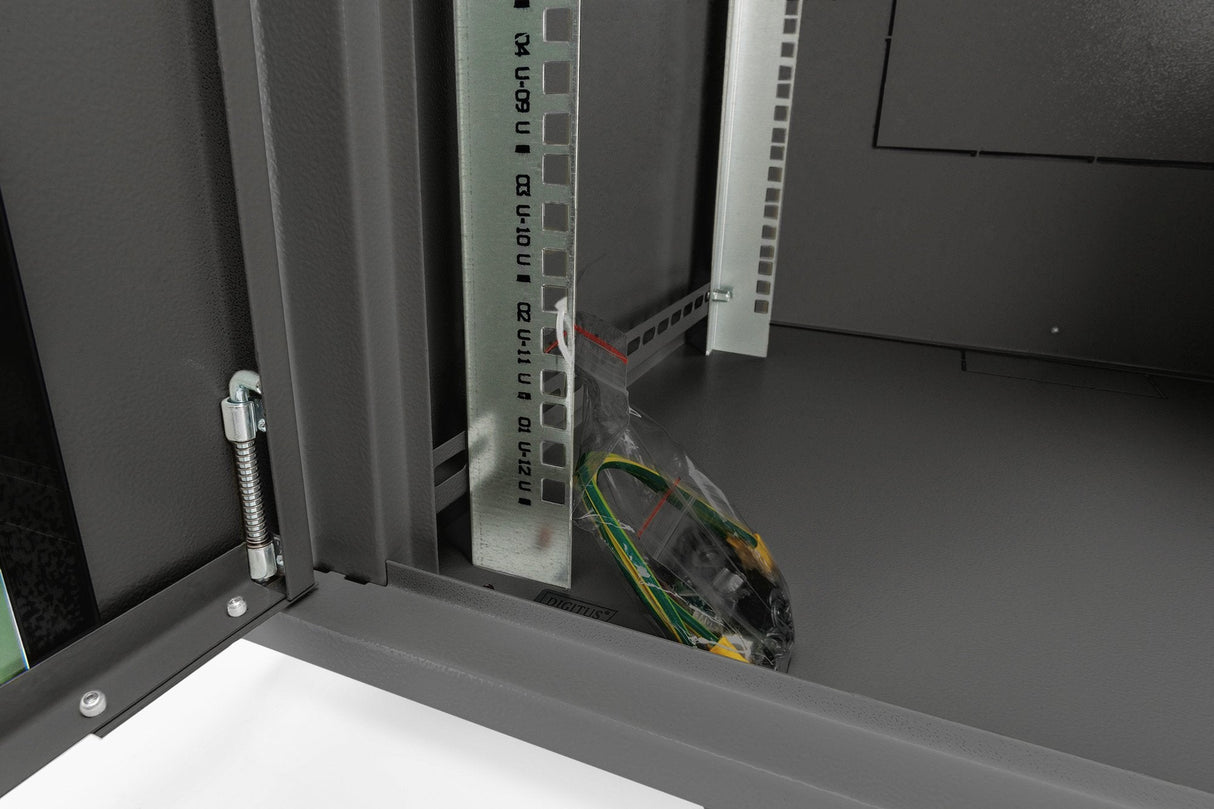 EAN 4016032257820 - Digitus DN-19 12U-6/6-EC-SW armario rack Bastidor de pared Negro imagen 7