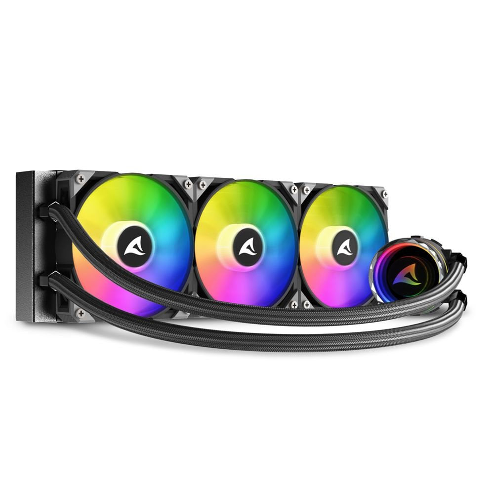 Sharkoon Refrigeracion Liquida S90 Rgb 3 Ventilador 360mm Negro