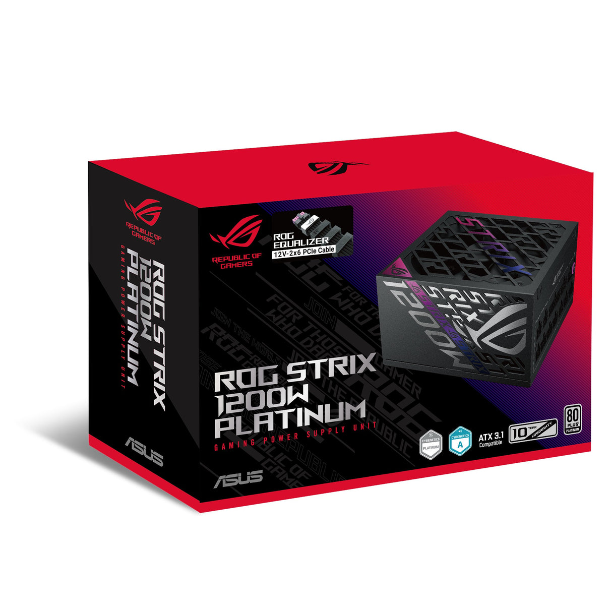 EAN 4711636451116 - ASUS ROG -STRIX-1200P-GAMING-E unidad de fuente de alimentación 1200 W 20+4 pin ATX ATX Negro, Multicolor imagen 15