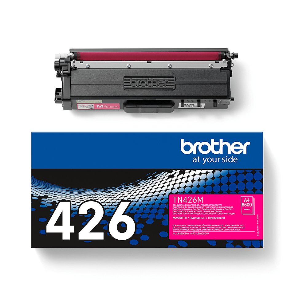 EAN 4977766771771 - Brother TN-426M cartucho de tóner 1 pieza(s) Original Magenta imagen 4