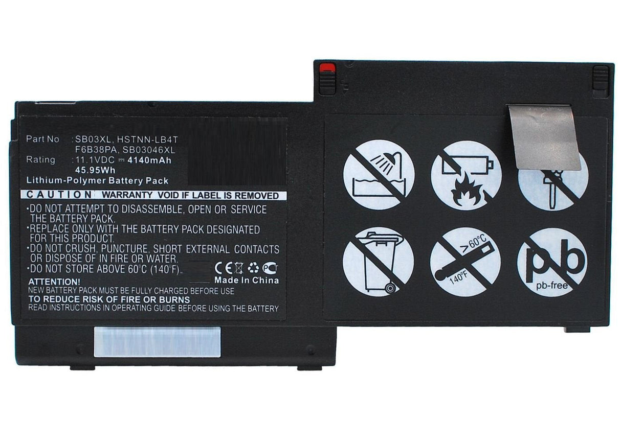 Coreparts Mbxhp-Ba0132 Batería Para Hp, Elitebook 820, Elitebook 820 G1