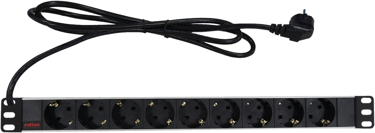 Power Distribution Unit (Pdu) 9 Ac Outlet(S) Black, White