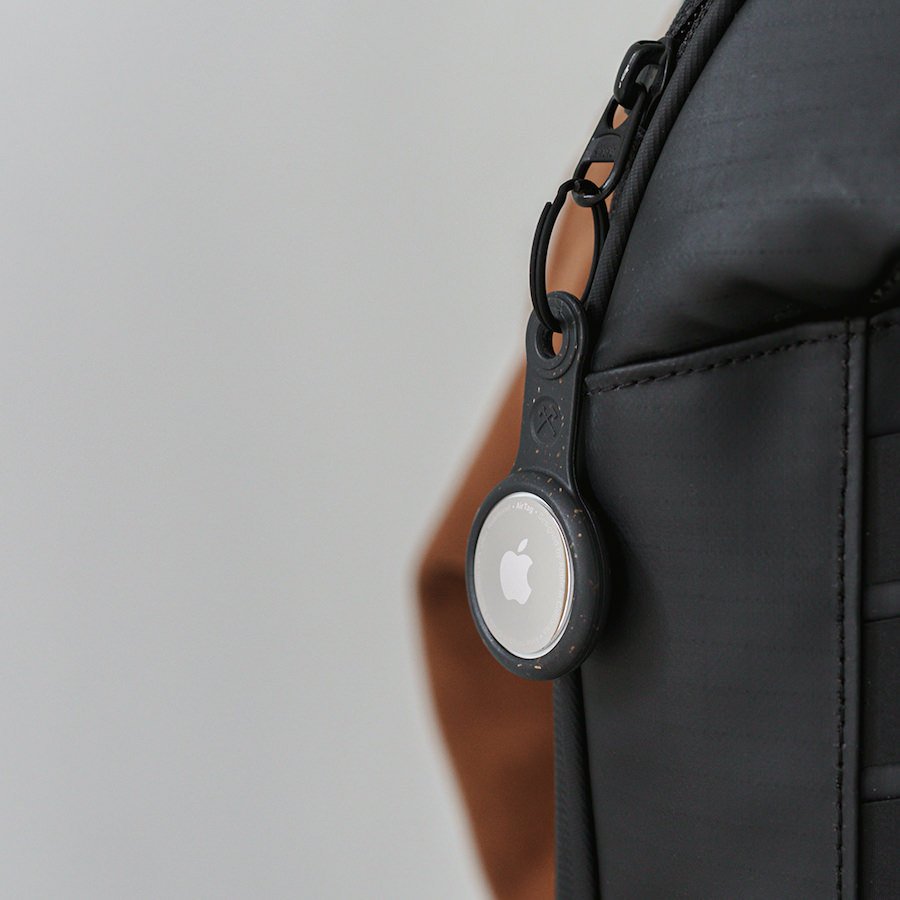 Woodcessories Airtag Bio Case Black