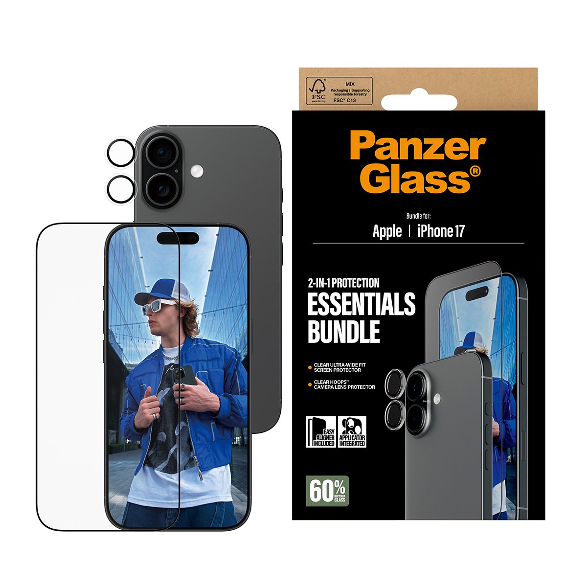 Panzerglass 2-In-1 Essentials Hndle Iphone 17