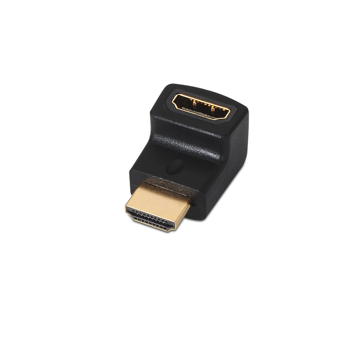Aisens Adaptador Hdmi Acodado - Hembra A Macho Negro