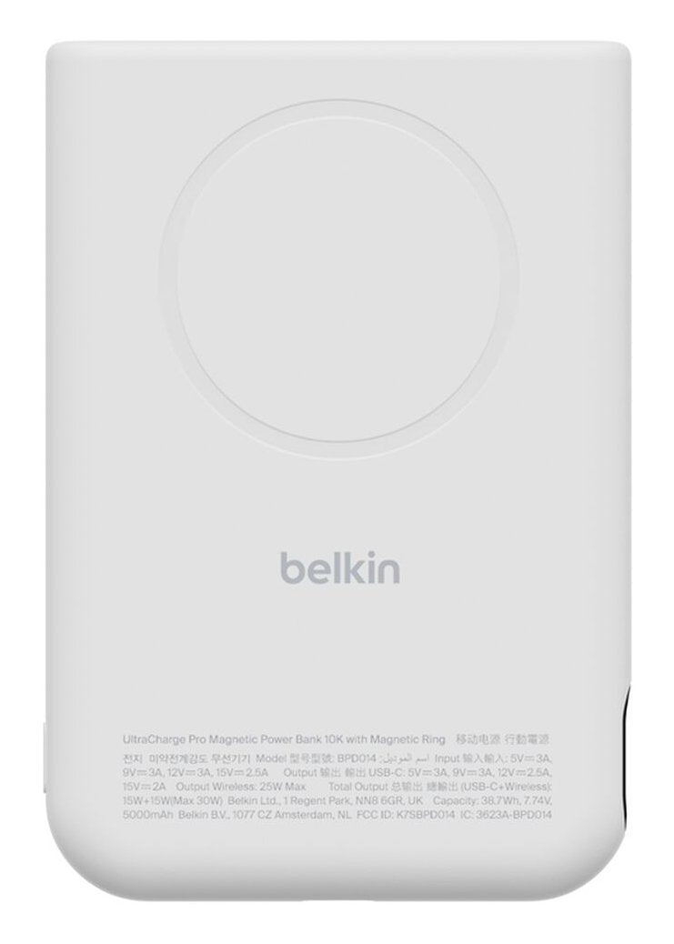 Belkin Ultracharge Magn. Powerbk 10000mah Qi2 25w Ws. Bpd014hqwh