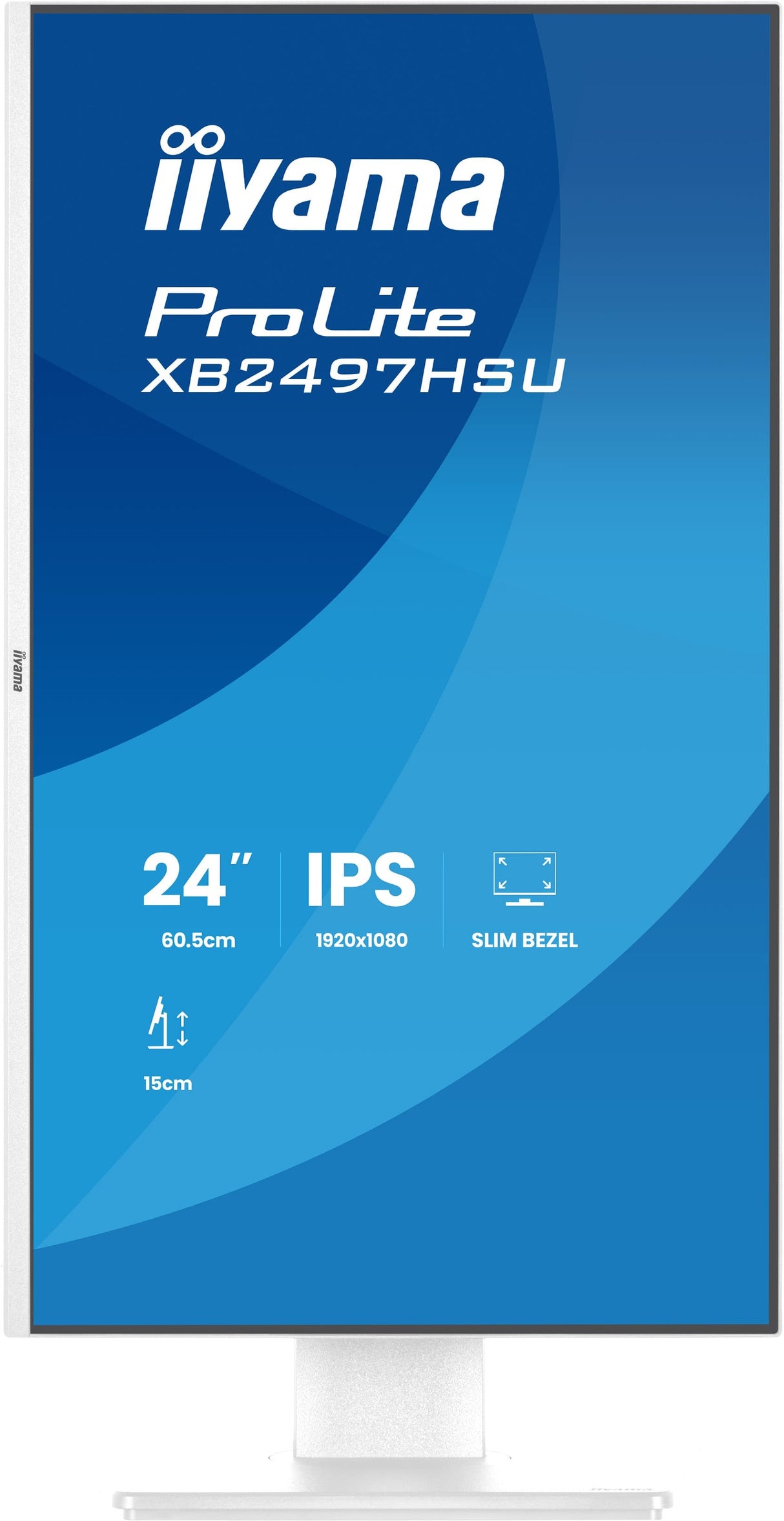 EAN 4948570125838 - iiyama ProLite XB2497HSU-W1 pantalla para PC 60,5 cm (23.8") 1920 x 1080 Pixeles Full HD LED Blanco imagen 4