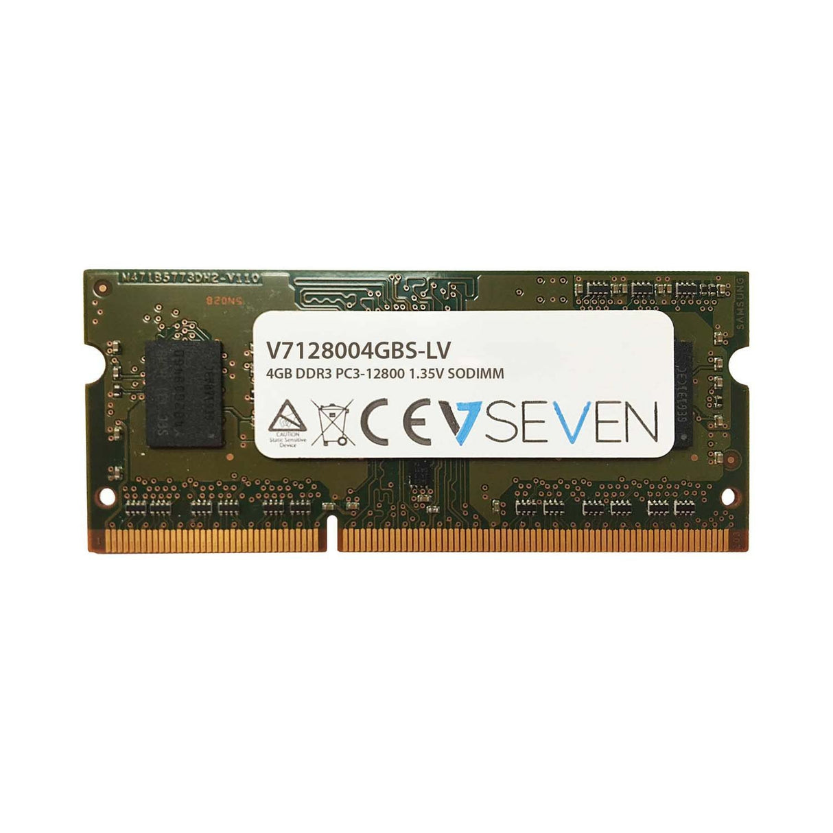 EAN 5050914066482 - V7 V7128004GBS-DR-LV módulo de memoria 4 GB 1 x 4 GB DDR3 204-pin SO-DIMM imagen 1