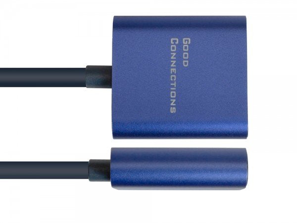 EAN 4014619709168 - Alcasa MDP-HDMI2 adaptador de cable de vídeo 0,2 m Mini DisplayPort HDMI Negro, Azul imagen 2