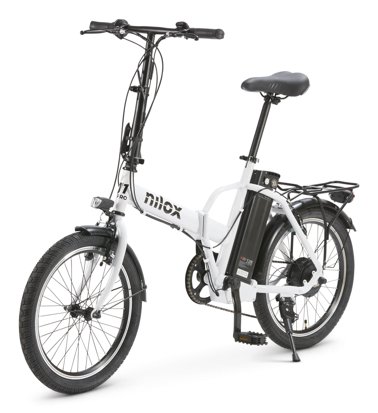 EAN 8050162355274 - Nilox URBAN - eBike J1 Pro Blanco Acero 50,8 cm (20") 23,5 kg imagen 6
