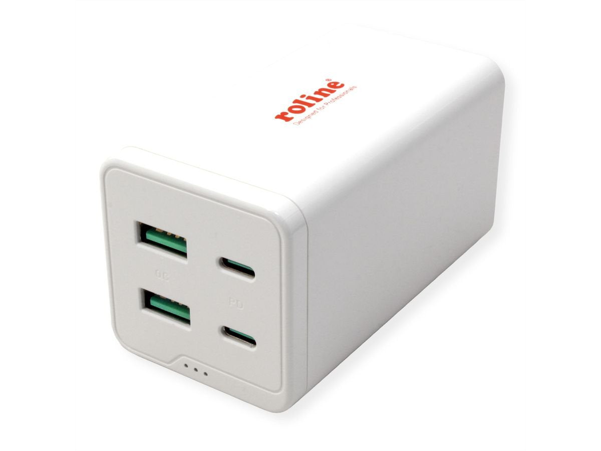 Usb Charger 4 Port (2x Usb-C 2x Usb-A Qc3.0) Max. 120w