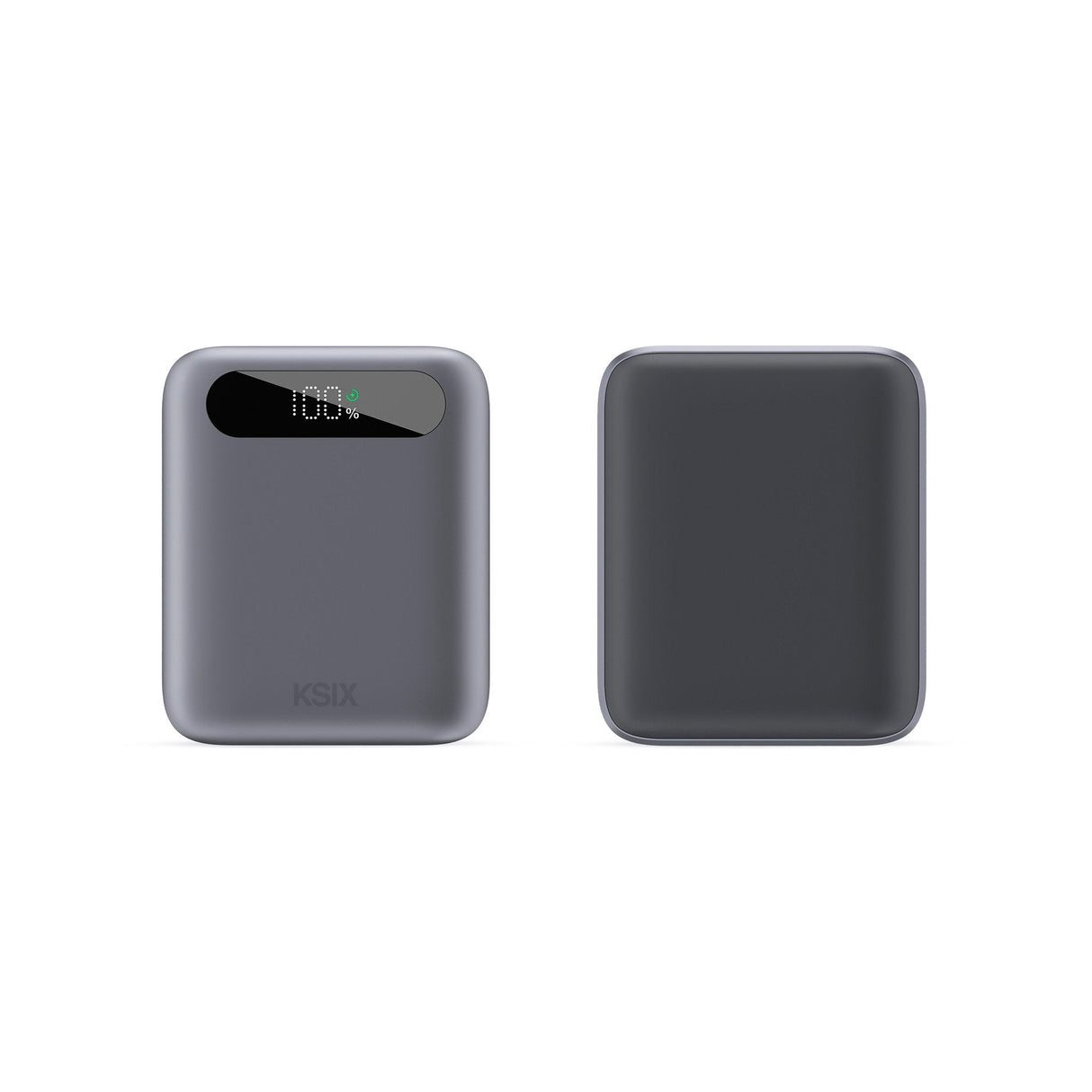Ksix Bpb10pd22g Gris Powerbank 10.000 Mah Carga Rápida 22,5 W