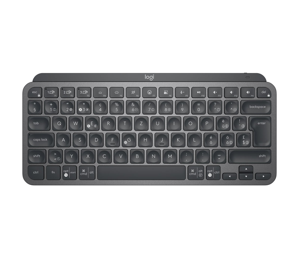 EAN 5099206101388 - Logitech MX Keys Mini For Business teclado Oficina RF Wireless + Bluetooth QWERTZ Suizo Grafito imagen 1