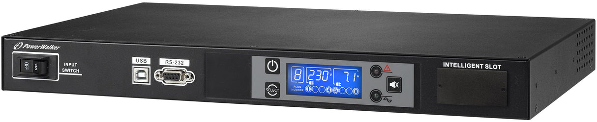 EAN 4260074978162 - PowerWalker RC-16A unidad de distribución de energía (PDU) 8 salidas AC 1U Negro imagen 1