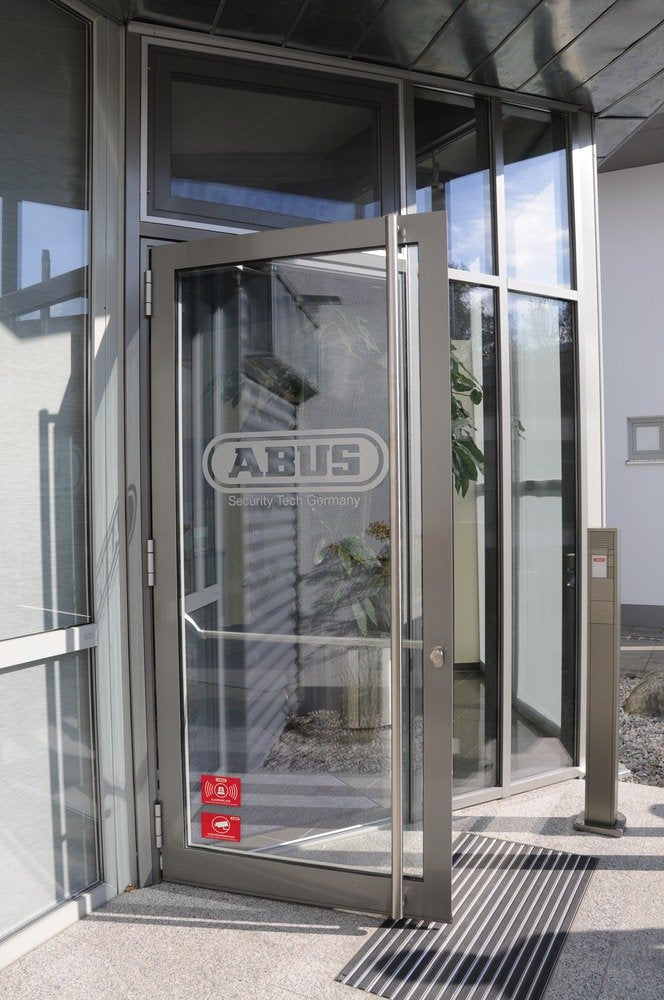 Abus Warnaufkleber Alarm -D- Au1323 74x52,5mm Au1323