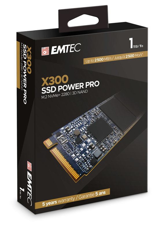 Disco Ssd Emtec M.2 1tb Power Pro X300 2000mb/S Esc.