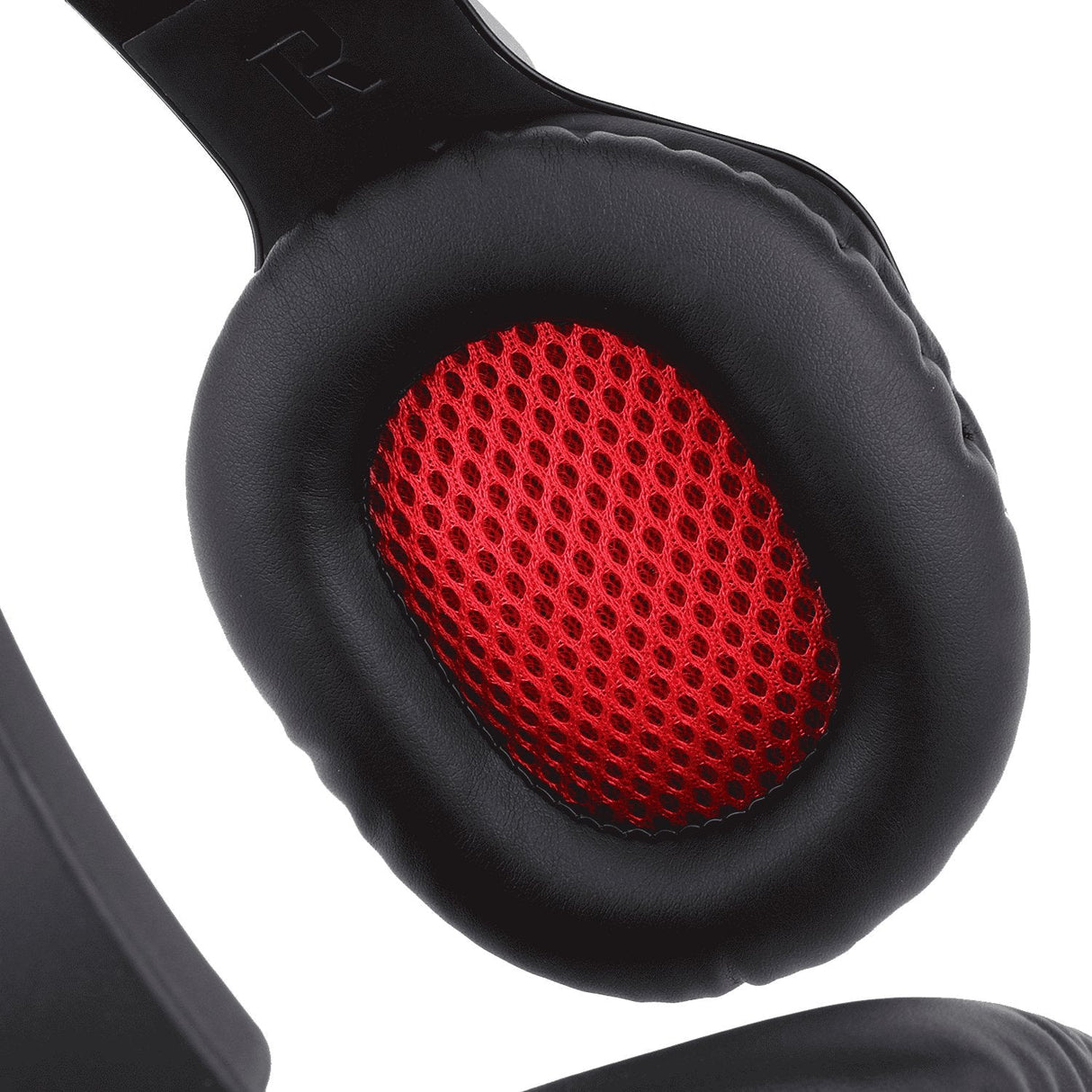 Redragon Themis Auricular Gaming Red Backlight 3.5mm Micrófono Negro