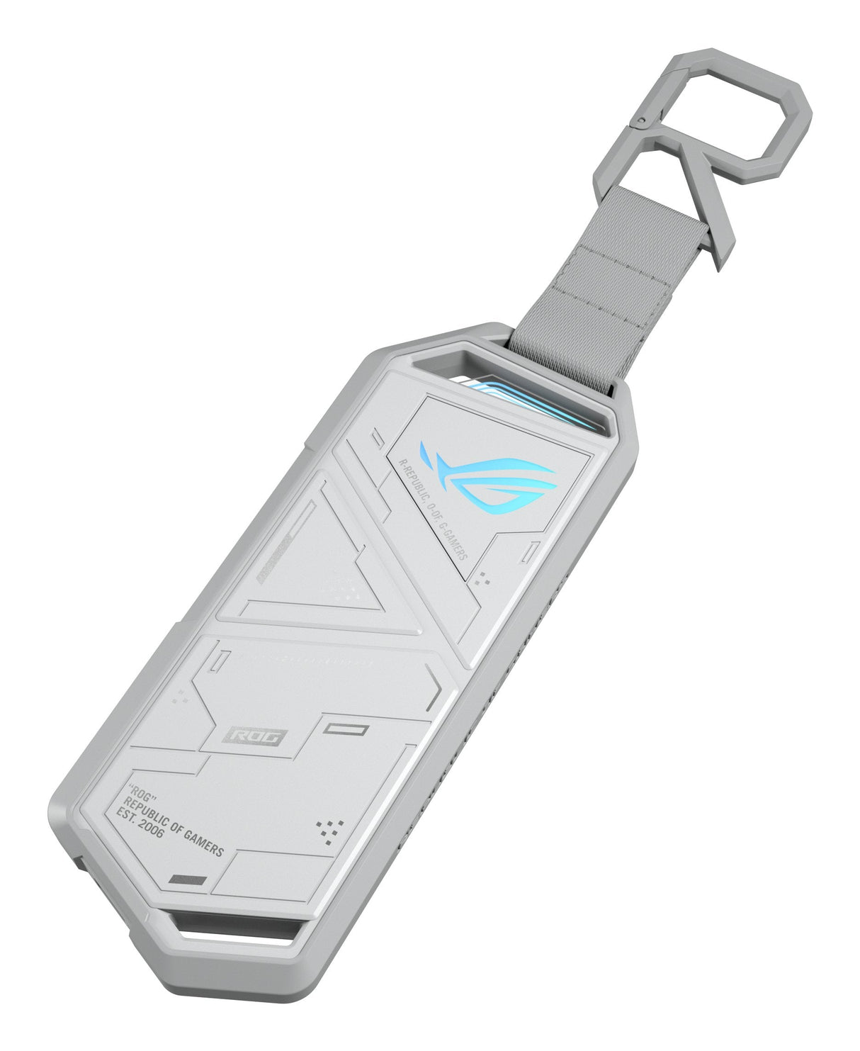 EAN 4711387563366 - ASUS ROG Strix Arion White Edition Caja externa para unidad de estado sólido (SSD) Blanco M.2 imagen 2