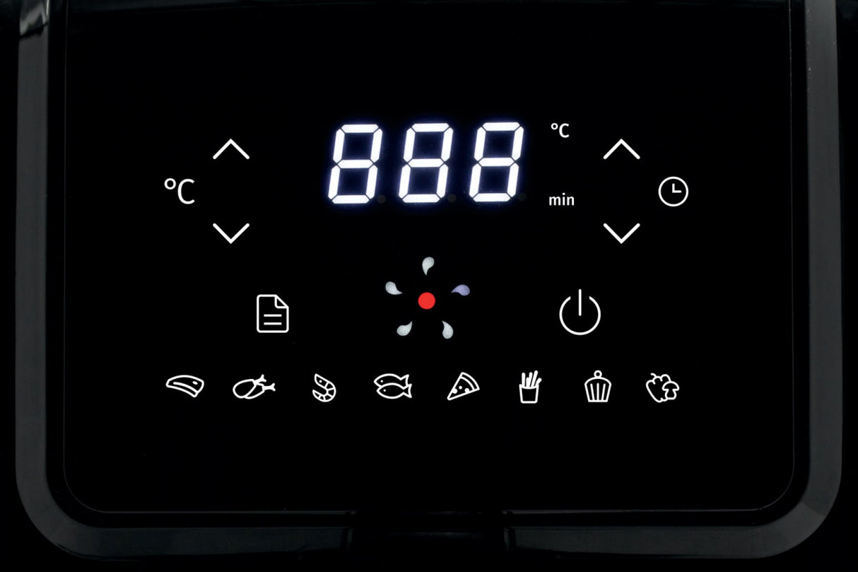 EAN 3838782543340 - Gorenje AF1700DB Sencillo 5 L Integrado 1700 W Freidora de aire caliente Negro, Metálico imagen 8