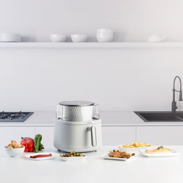 EAN 8414234739902 - Taurus Aero Crisp Spin Sencillo 6 L Independiente 1550 W Freidora de aire caliente Blanco imagen 10