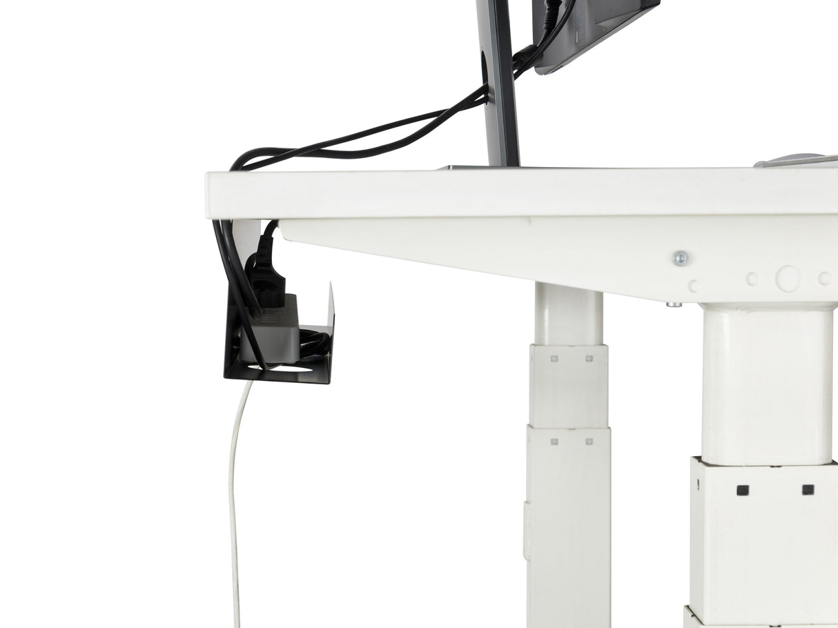 Equip 650863 Organizador De Cables Escritorio Bandeja De Cables Negro 1 Pieza(S)