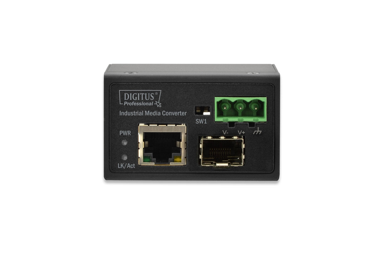 Conversor De Medios Mini Ind. 10/100m Tx A 100m Sfp