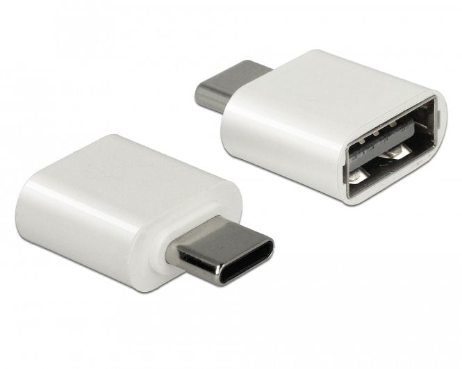 Raton Delock 4 Botones Usb-A/C Blanco