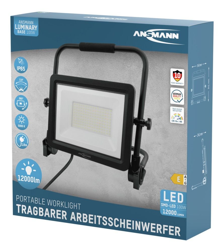 EAN 4013674201785 - Ansmann FL100W-AC Negro LED 100 W imagen 9