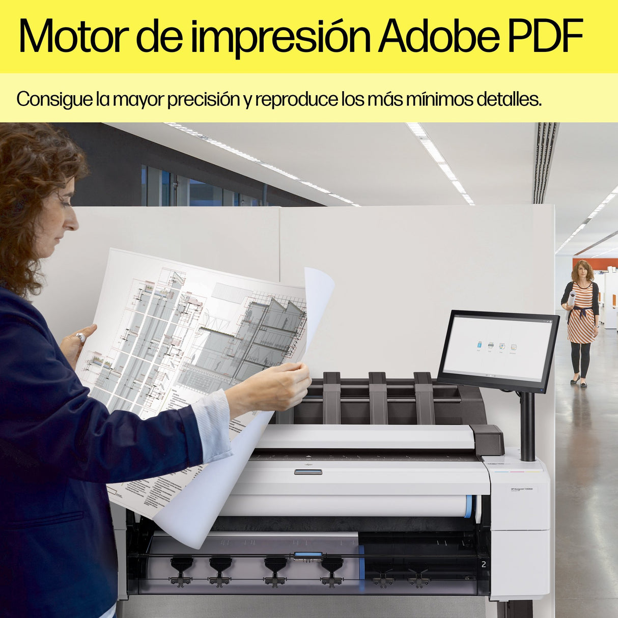 EAN 0193808346248 - HP Designjet T2600 36-in PostScript Multifunction Printer impresora de gran formato Inyección de tinta té imagen 13