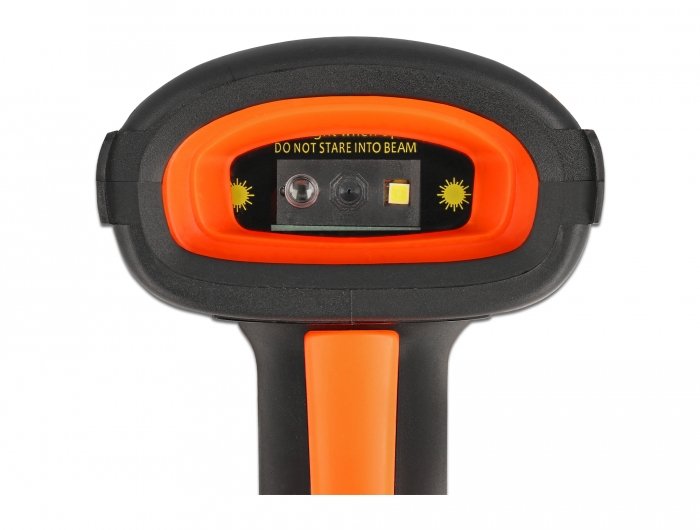 EAN 4043619905560 - DeLOCK 90556 lector de código de barras Lector de códigos de barras portátil 1D/2D CMOS Negro, Naranja imagen 4