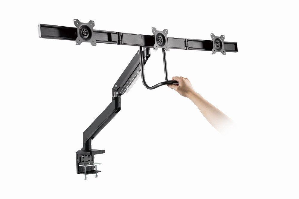 EAN 8716309127691 - Gembird MA-DA3-03 soporte para monitor 68,6 cm (27") Escritorio Negro imagen 6