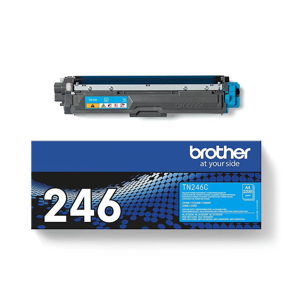 EAN 4977766745659 - Brother TN-246C cartucho de tóner 1 pieza(s) Original Cian imagen 4