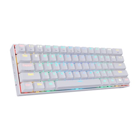 Redragon Draconic Teclado Mecánico Gaming Rgb Blanco