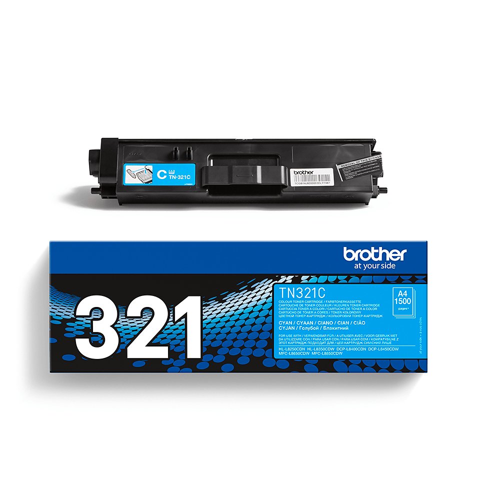 EAN 4977766734981 - Brother TN-321C cartucho de tóner 1 pieza(s) Original Cian imagen 4